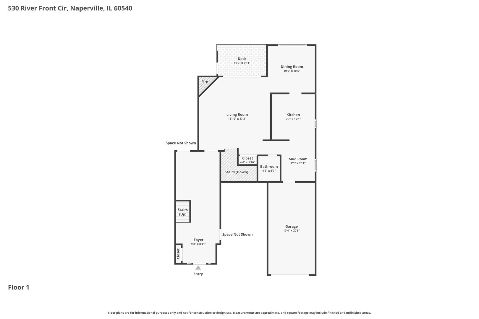 530 RIVER FRONT Circle #608, Naperville, IL 60540
