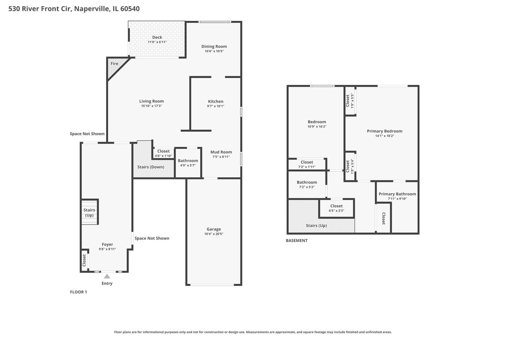 530 RIVER FRONT Circle #608, Naperville, IL 60540