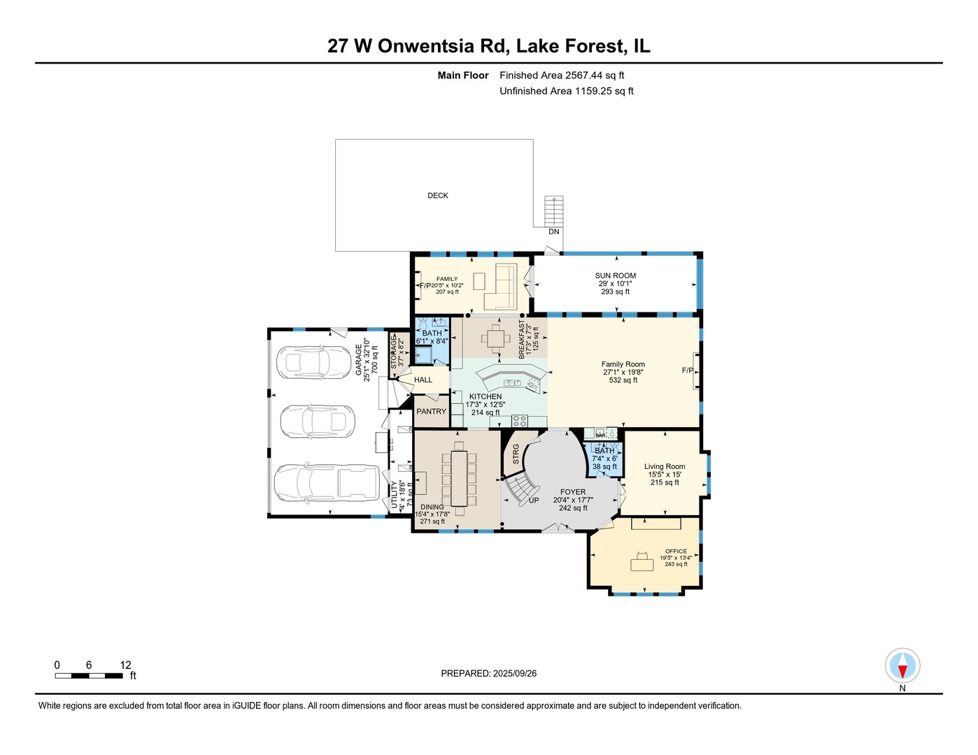 27 W Onwentsia Road, Lake Forest, IL 60045