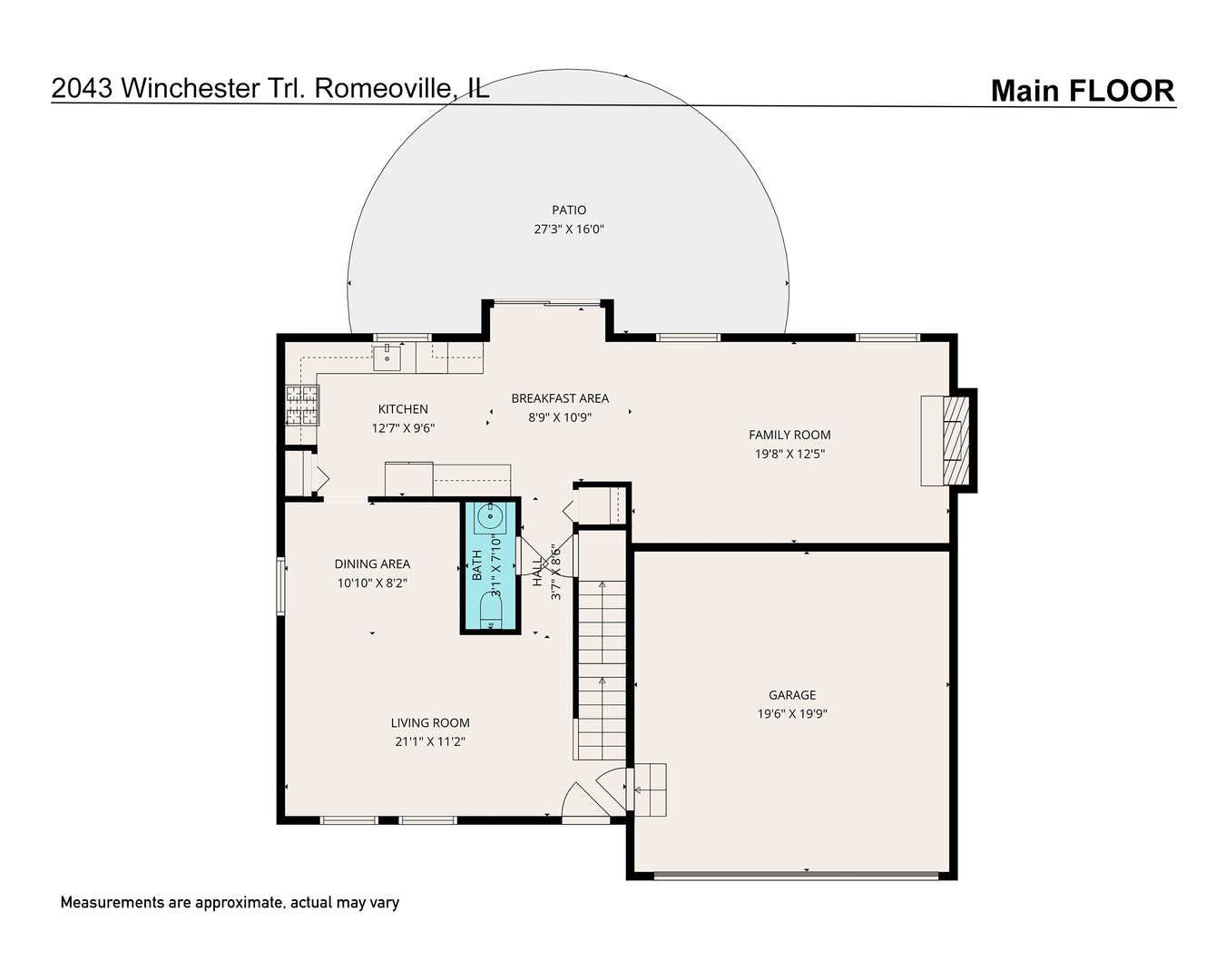 2043 Winchester Trail, Romeoville, IL 60446