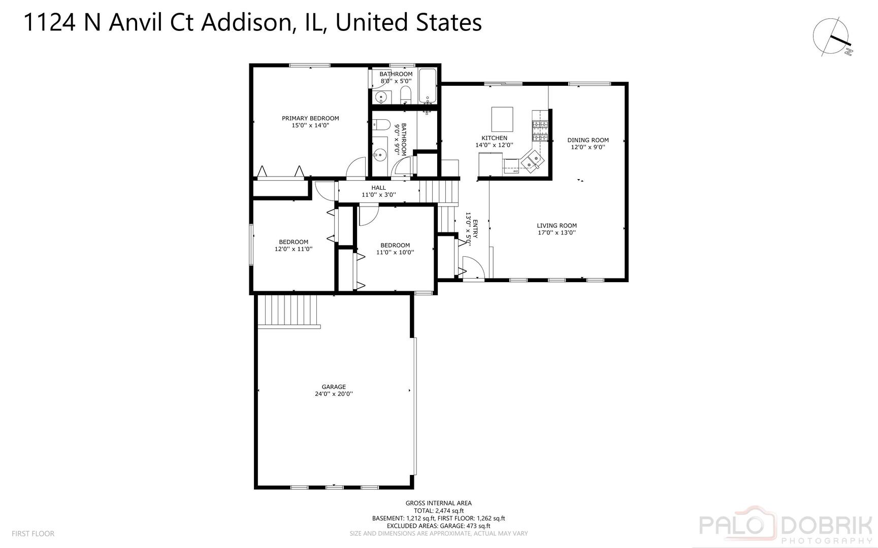 1124 N Anvil Court, Addison, IL 60101