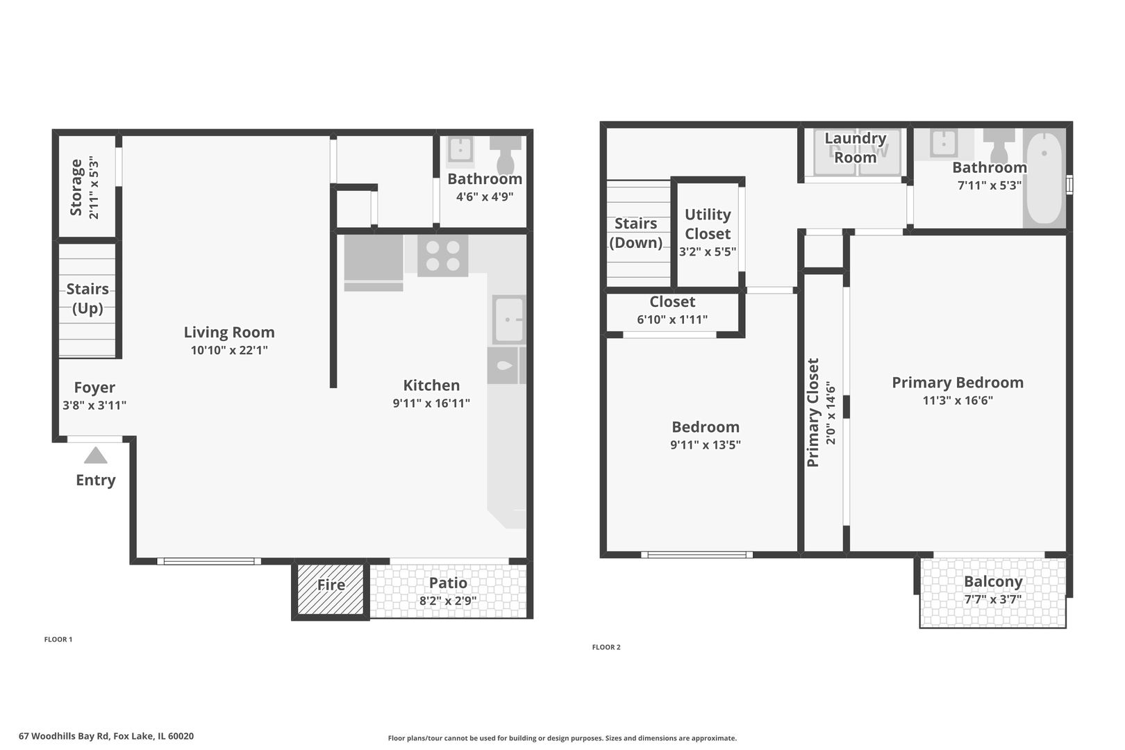 67 Woodhills Bay Road, Fox Lake, IL 60020