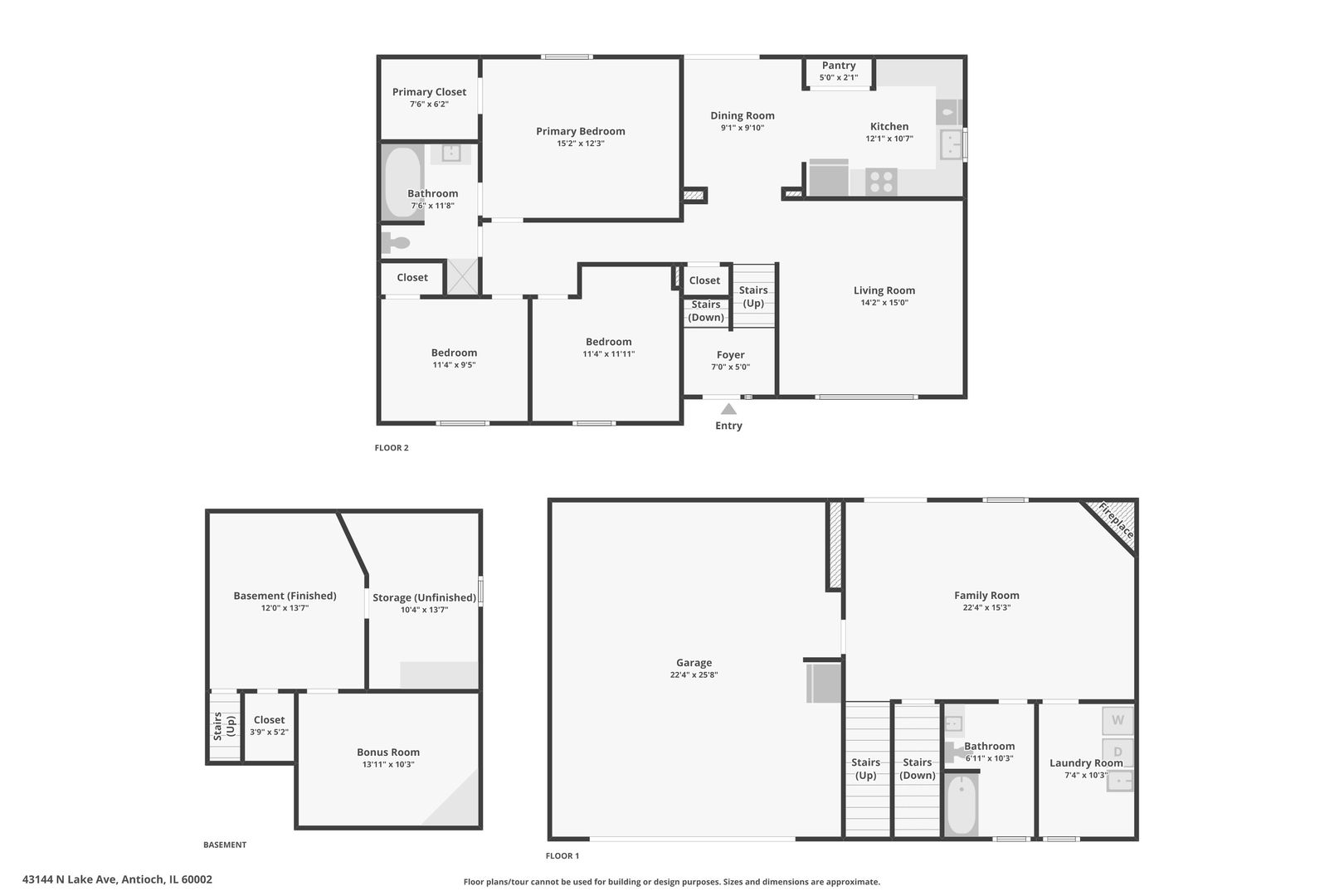 43144 N Lake Avenue, Antioch, IL 60002