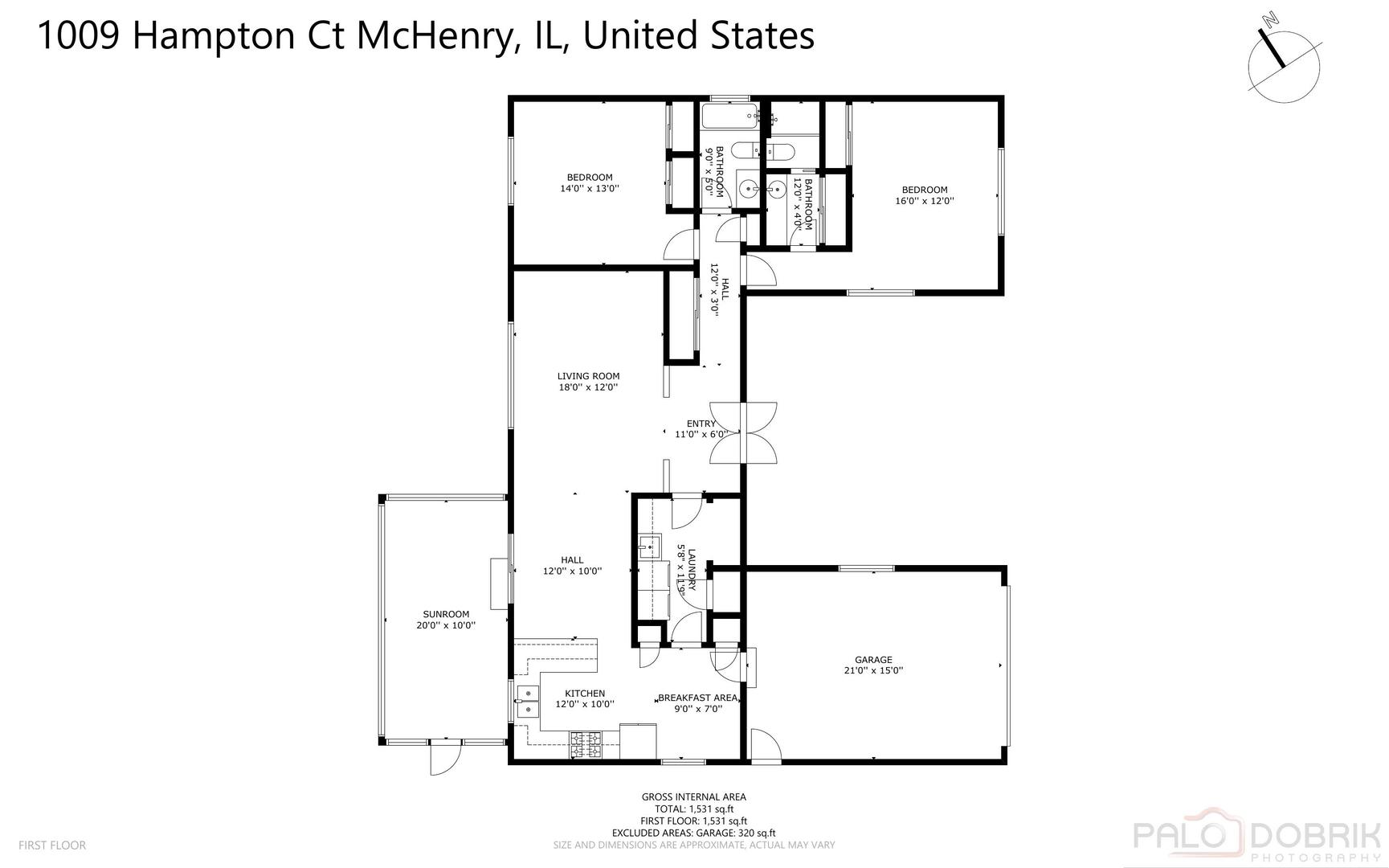 1009 HAMPTON Court, McHenry, IL 60050