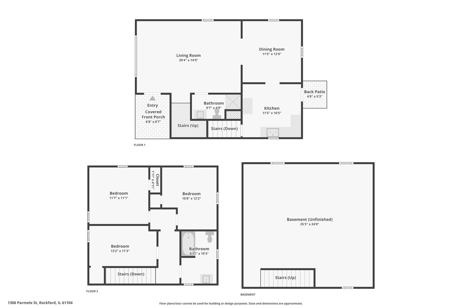 1306 Parmele Street, Rockford, IL 61104