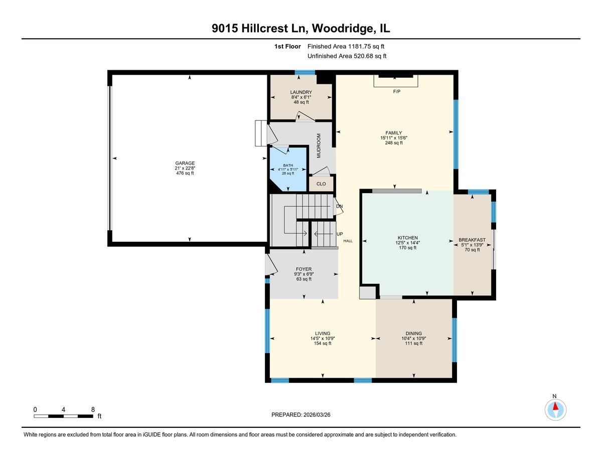 9015 Hillcrest Lane, Woodridge, IL 60517