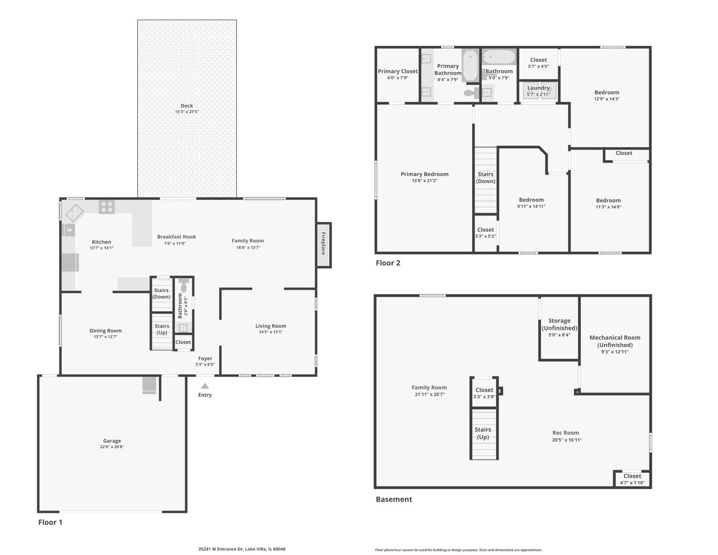 25241 W Entrance Drive, Lake Villa, IL 60046