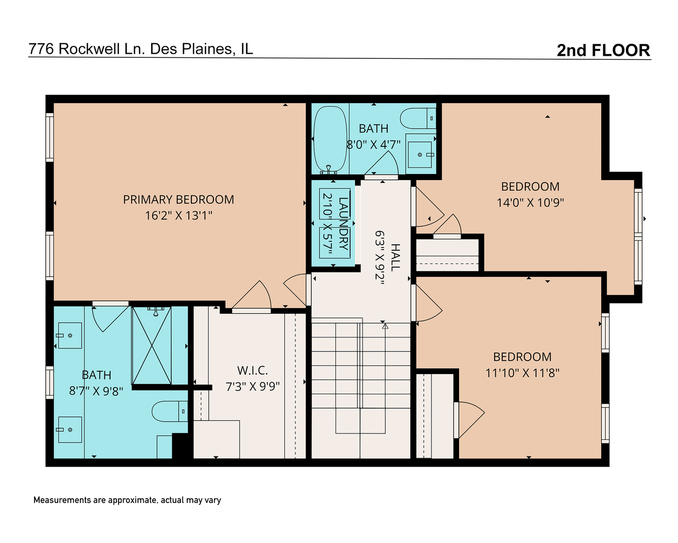 776 Rockwell Lane, Des Plaines, IL 60016