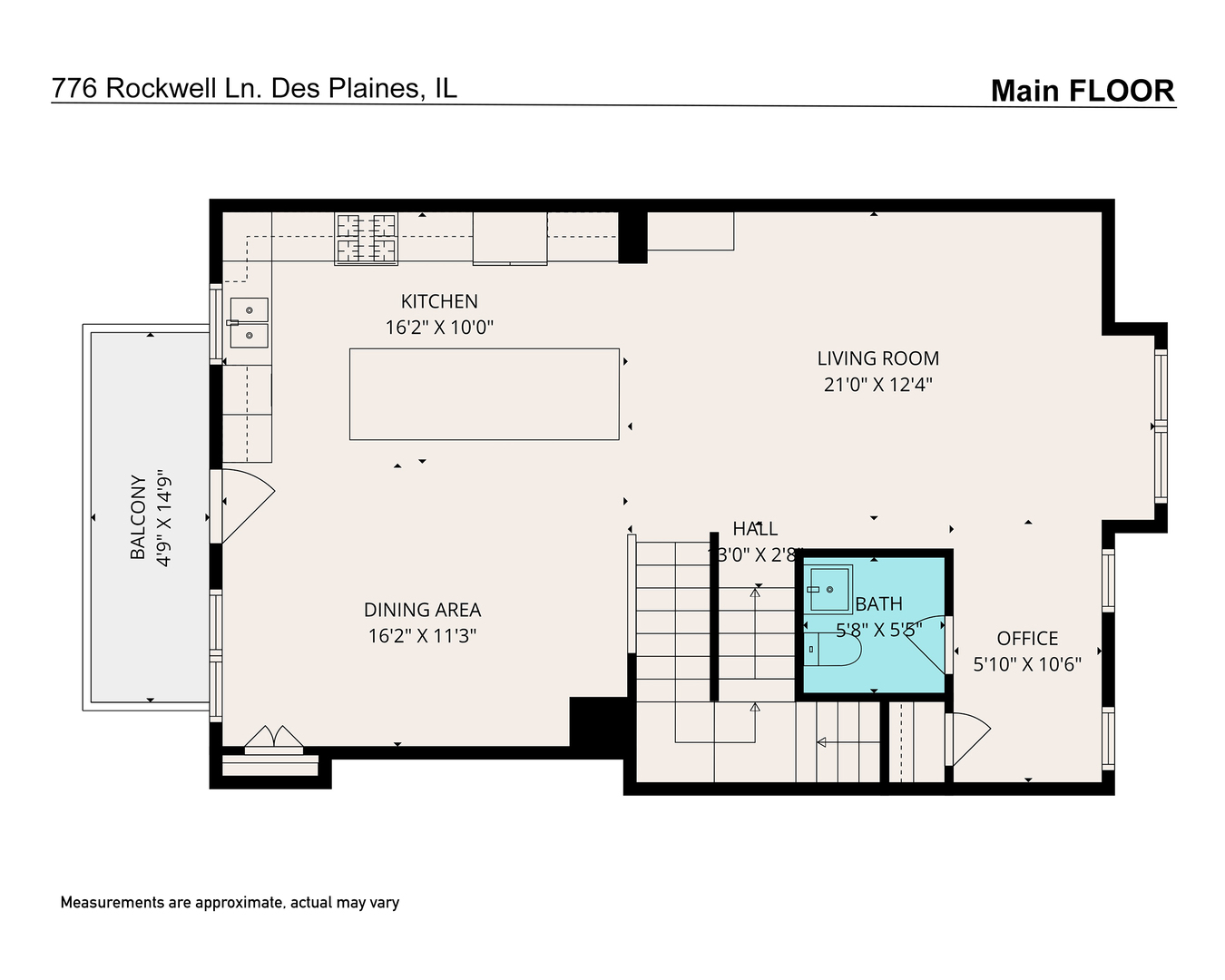 776 Rockwell Lane, Des Plaines, IL 60016