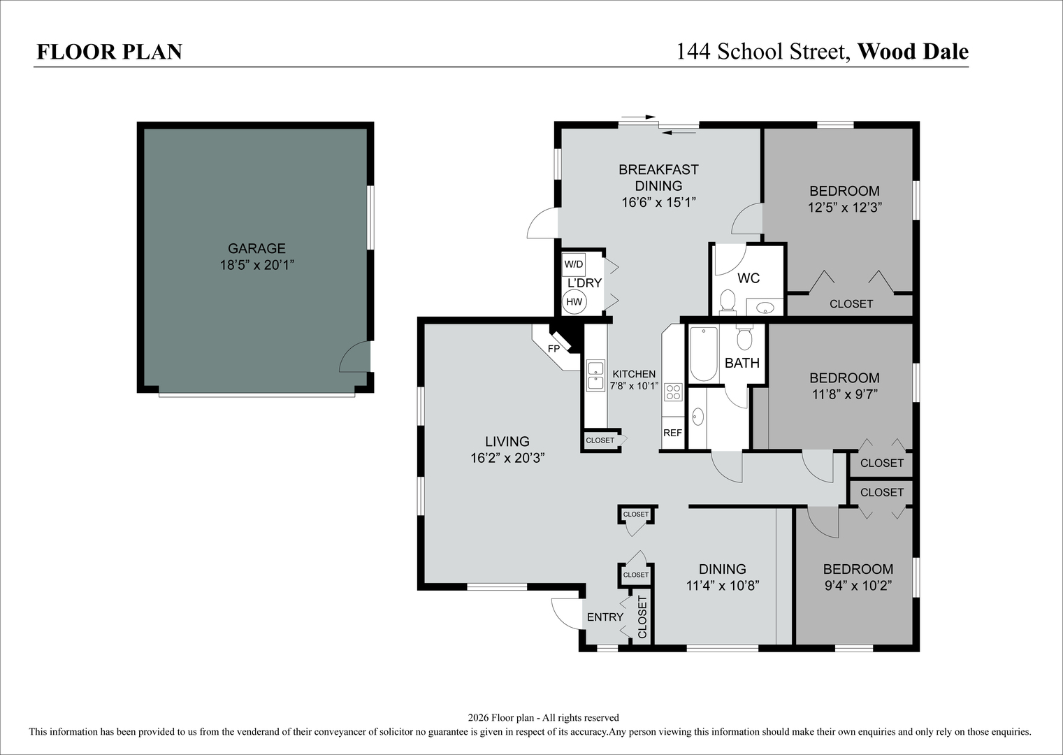 144 School Street, Wood Dale, IL 60191