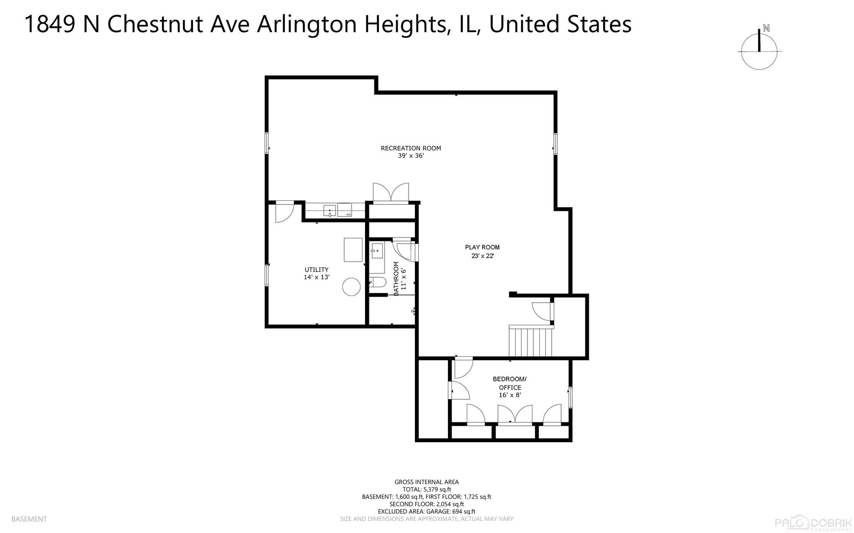 1849 N Chestnut Avenue, Arlington Heights, IL 60004