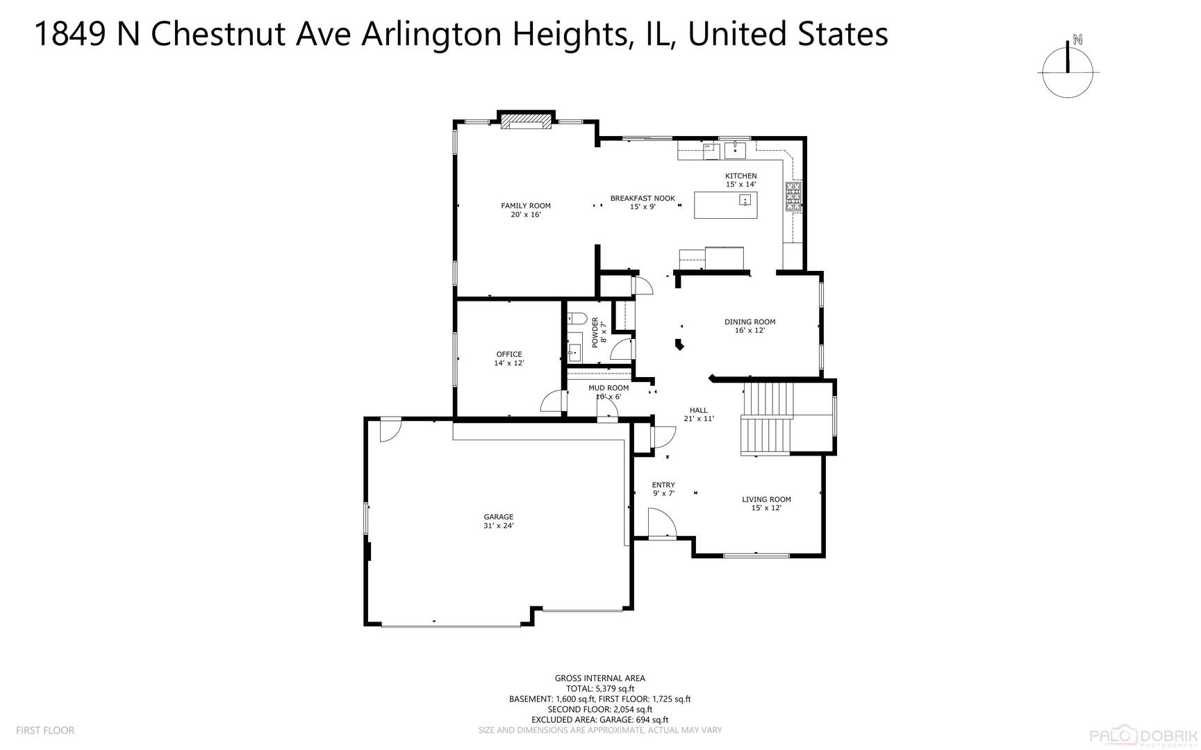 1849 N Chestnut Avenue, Arlington Heights, IL 60004