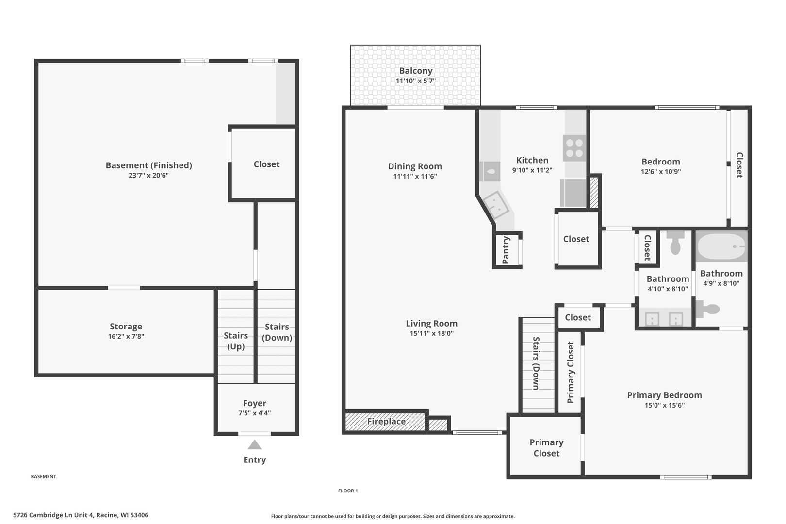 5726 Cambridge Lane #4, Racine, WI 53406