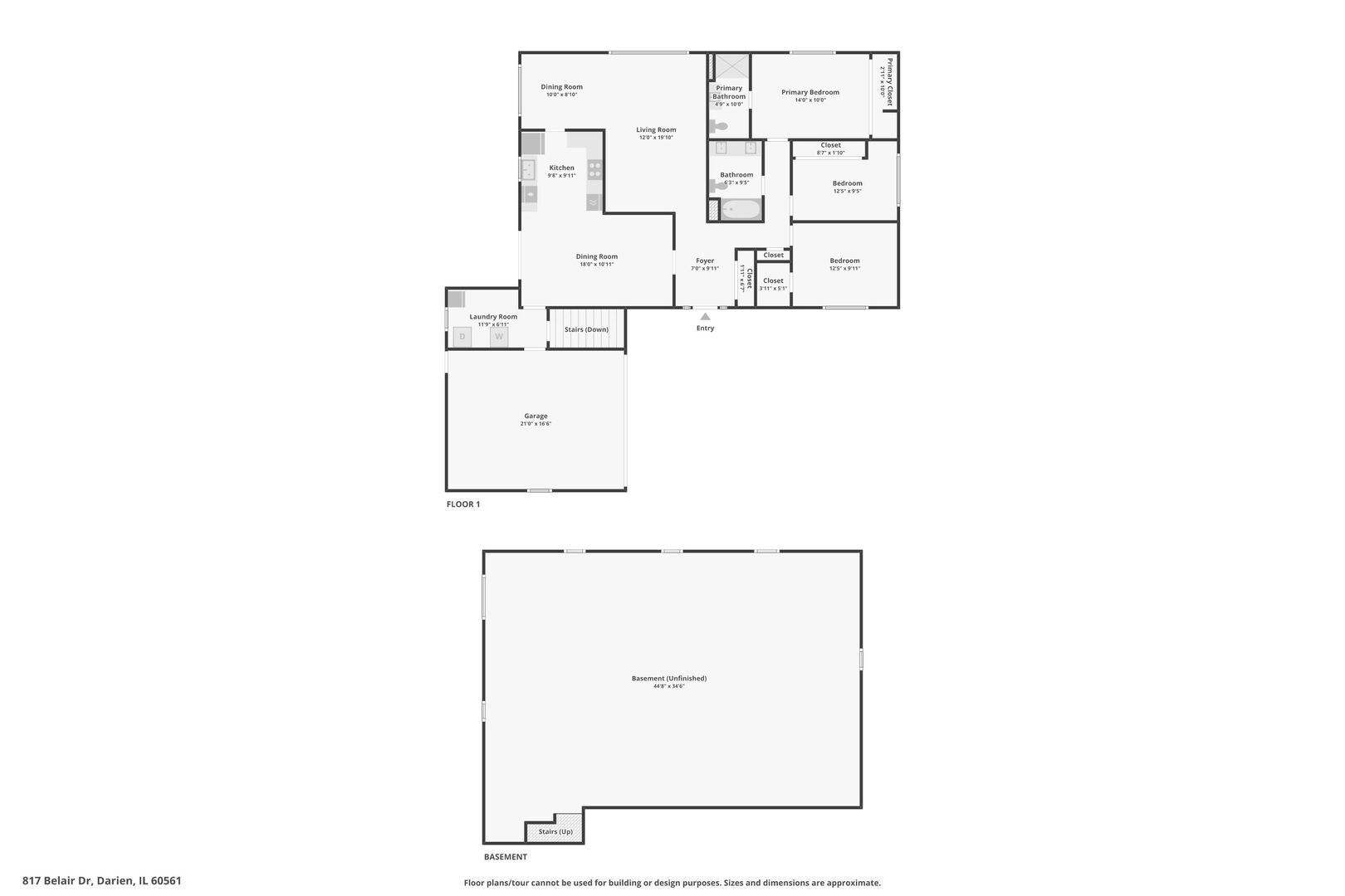 817 Belair Drive, Darien, IL 60561