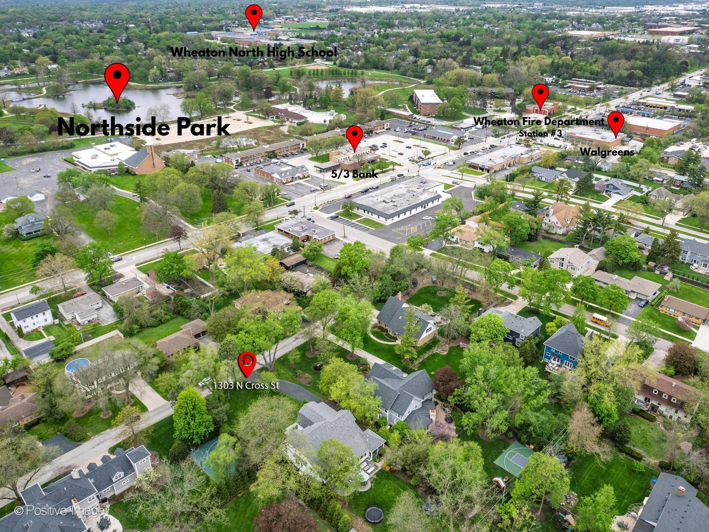 1303 N CROSS Street, Wheaton, IL 60187