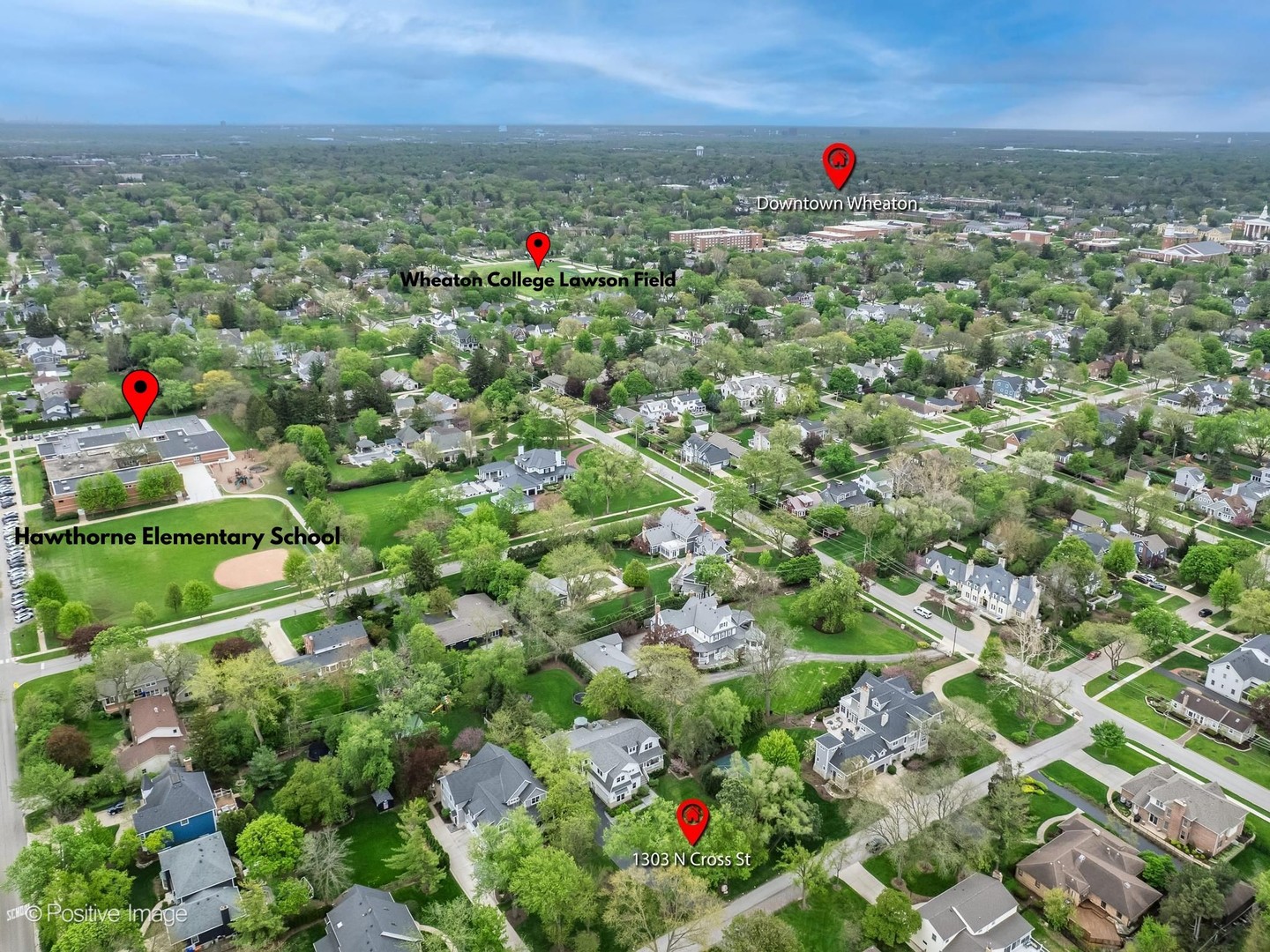 1303 N CROSS Street, Wheaton, IL 60187
