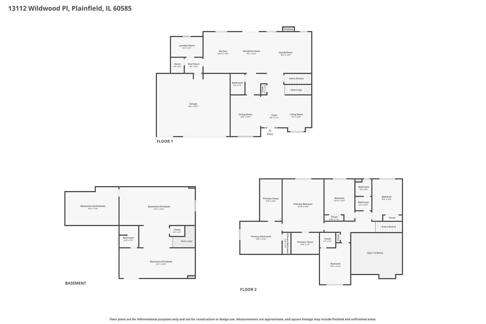 13112 Wildwood Place, Plainfield, IL 60585