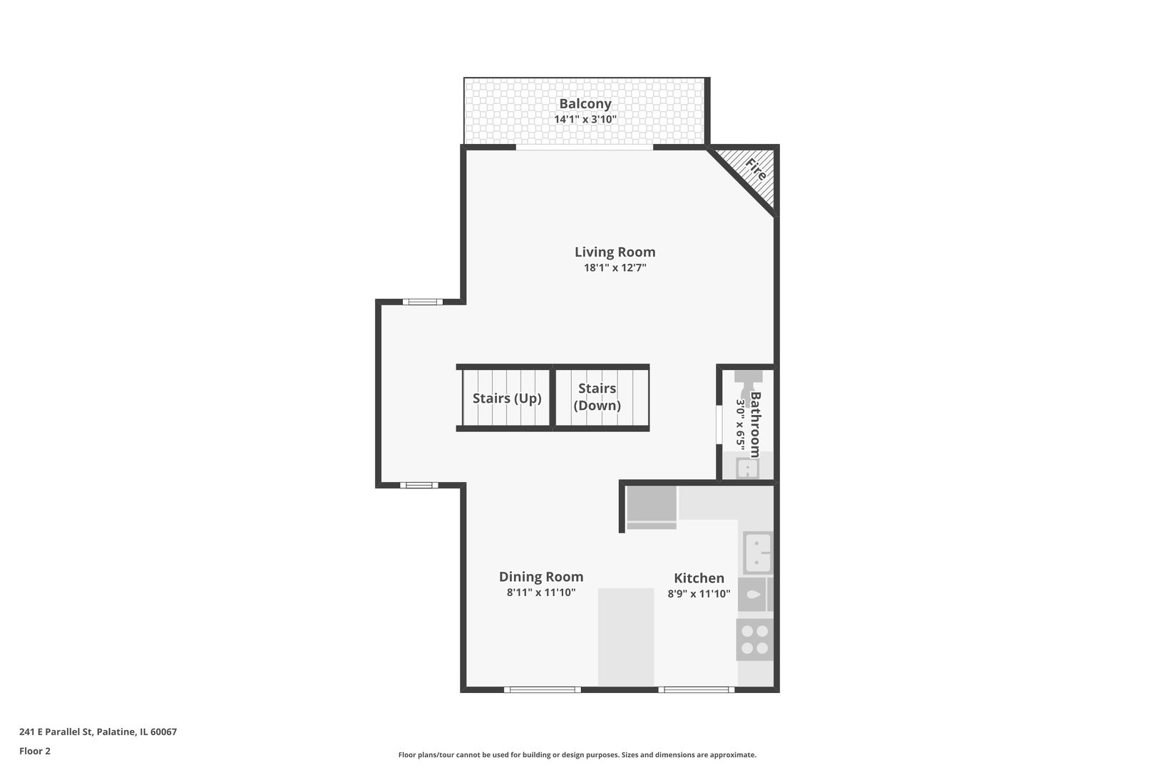 241 E Parallel Street #1A, Palatine, IL 60067