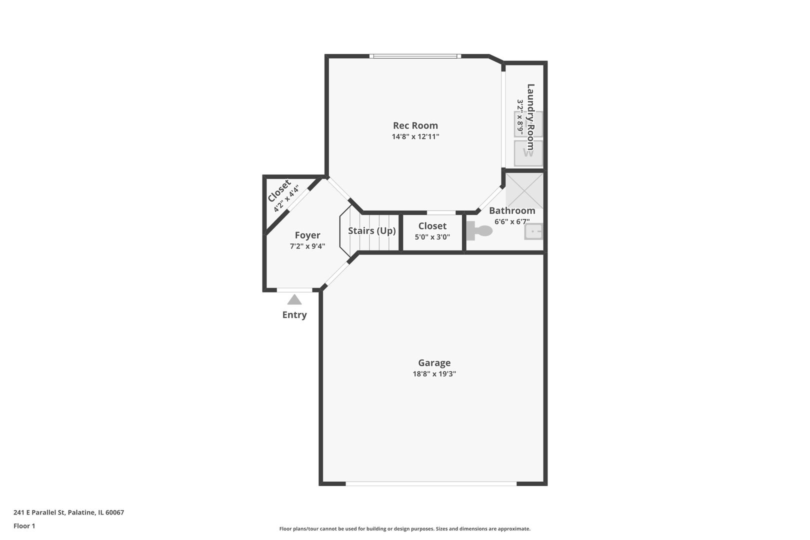 241 E Parallel Street #1A, Palatine, IL 60067