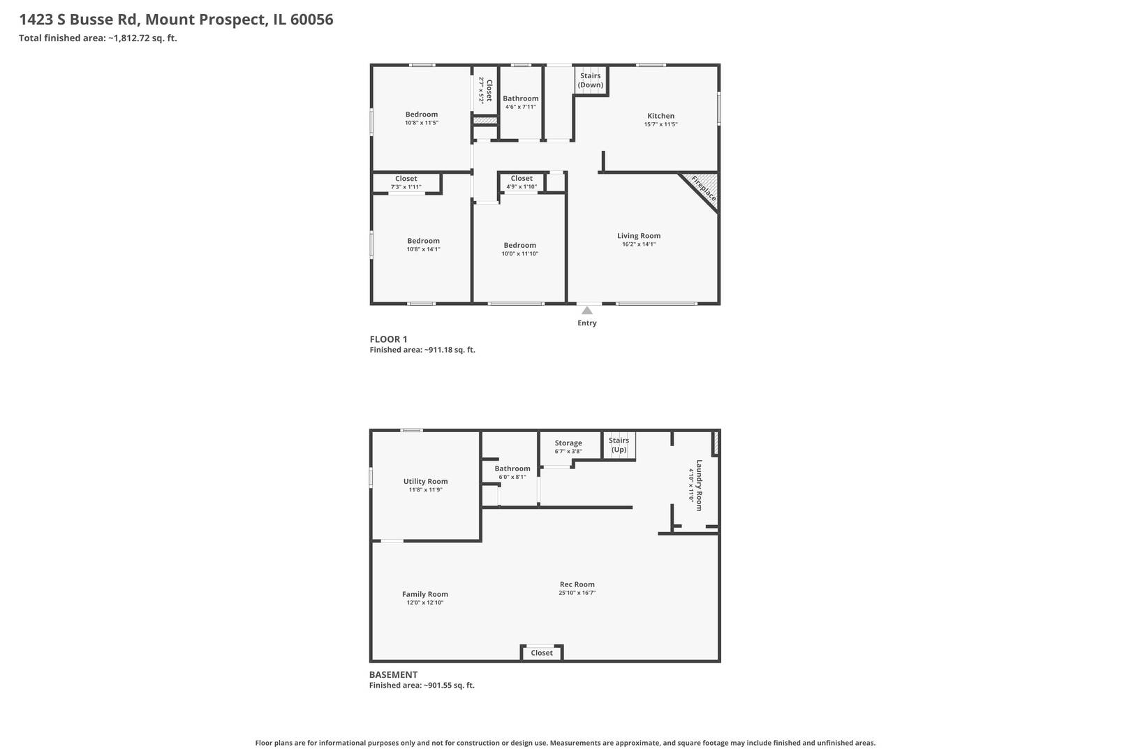 1423 S Busse Road, Mount Prospect, IL 60056