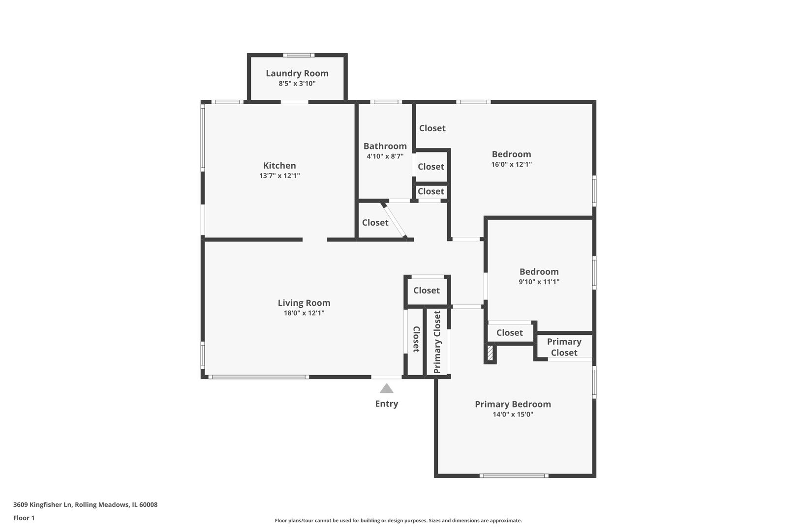 3609 Kingfisher Lane, Rolling Meadows, IL 60008