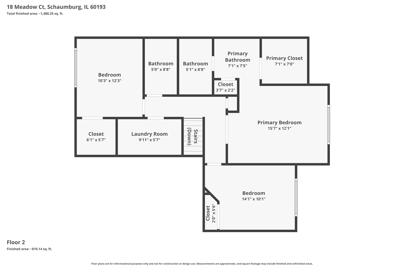 18 Meadow Court #18, Schaumburg, IL 60193