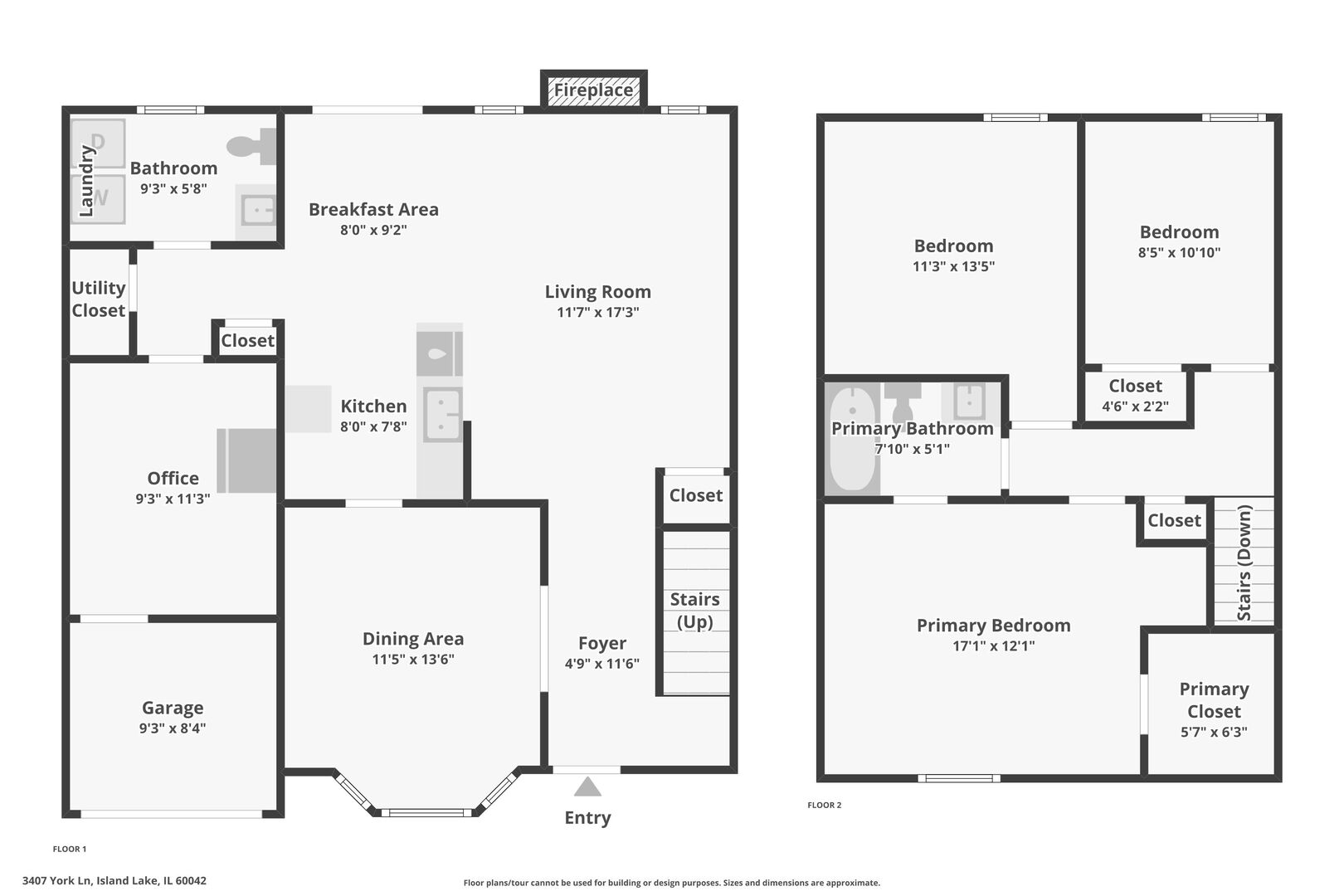 3407 York Lane, Island Lake, IL 60042