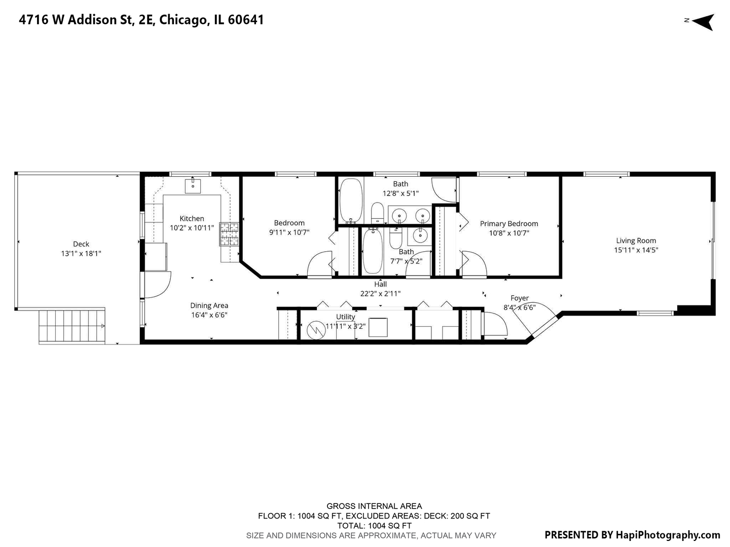 4716 W Addison Street #2E, Chicago, IL 60641