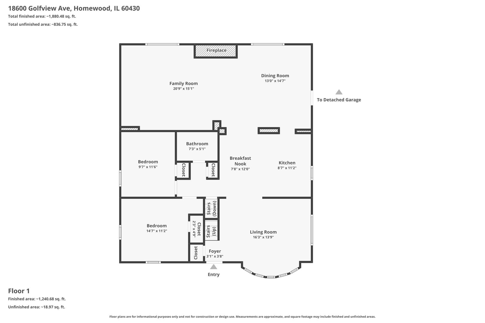 18600 Golfview Avenue, Homewood, IL 60430