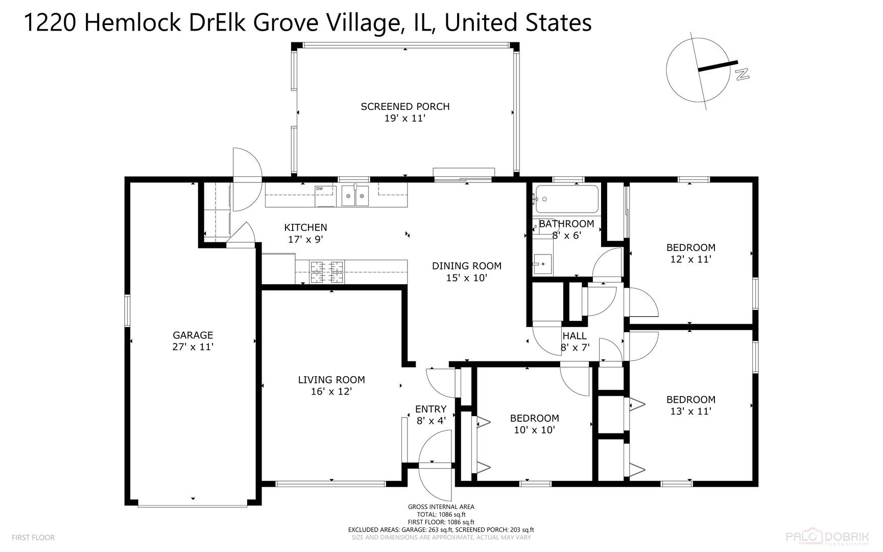 1220 Hemlock Drive, Elk Grove Village, IL 60007
