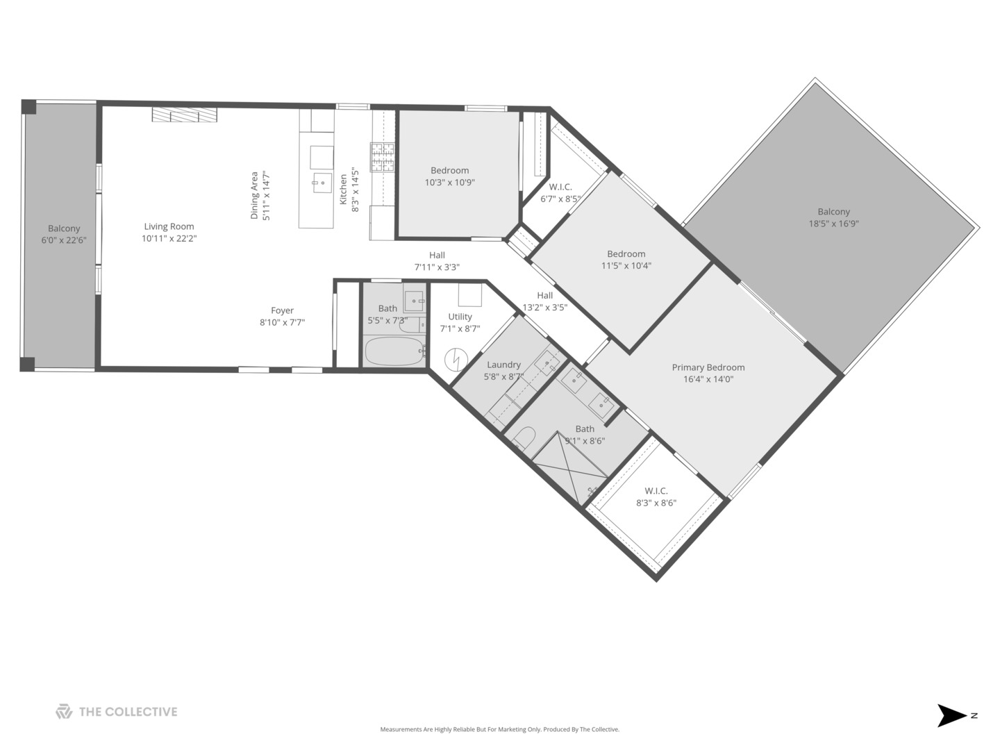 1334 W WALTON Street #2W, Chicago, IL 60642