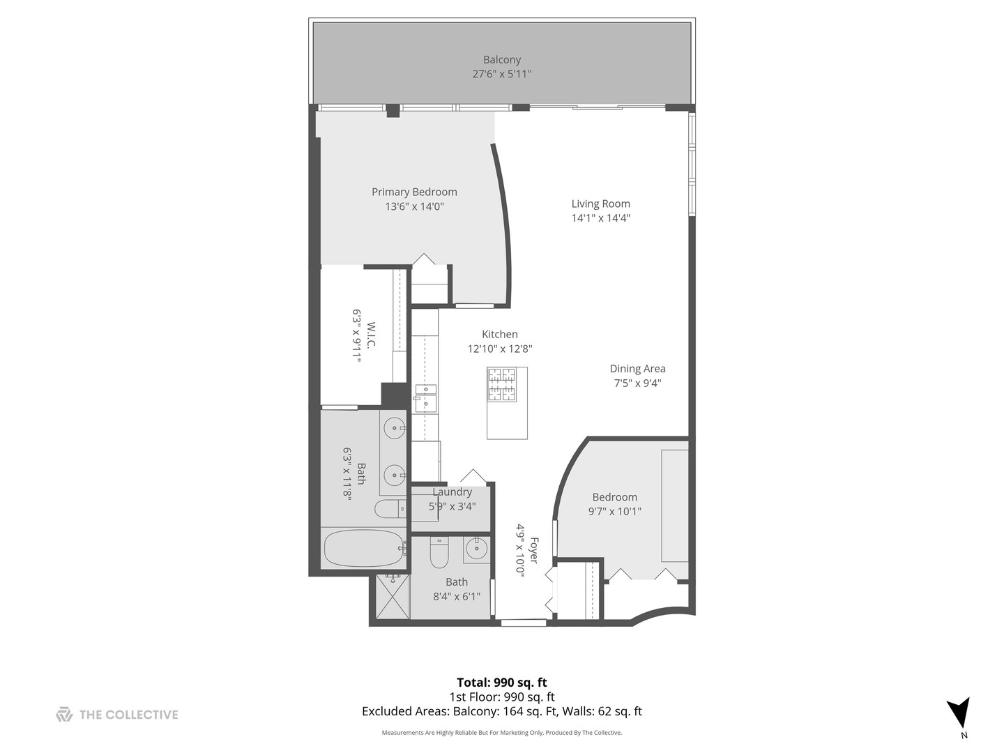 1530 S State Street #17R, Chicago, IL 60605