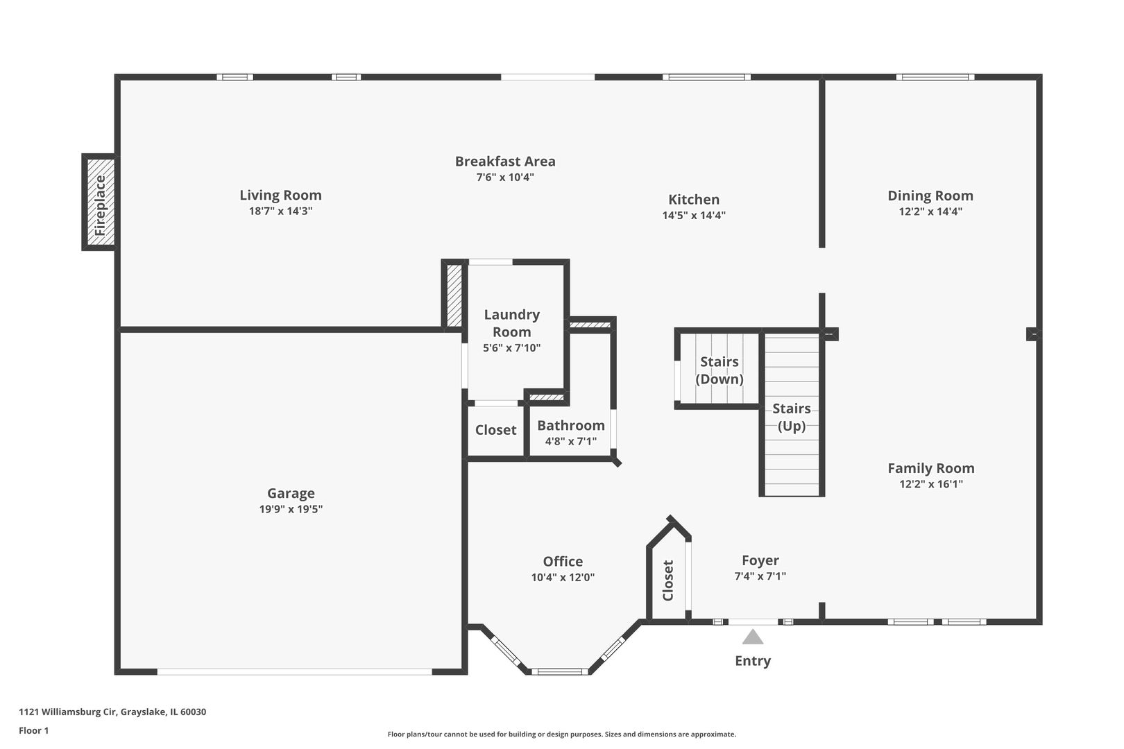 1121 Williamsburg Circle, Grayslake, IL 60030
