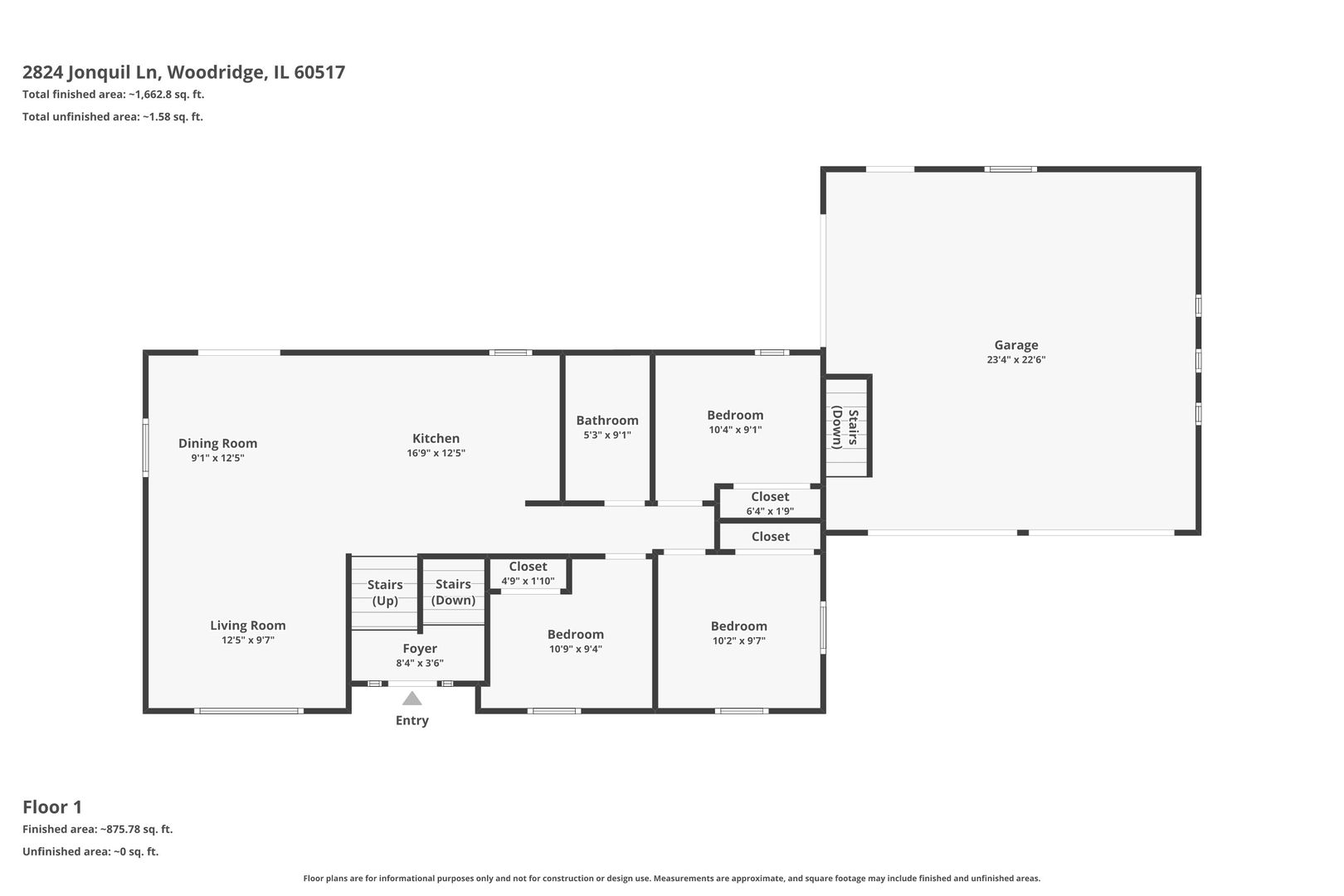 2824 Jonquil Lane, Woodridge, IL 60517