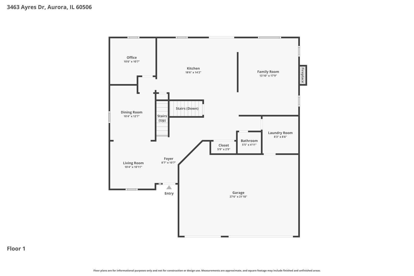 3463 Ayres Drive, Aurora, IL 60506