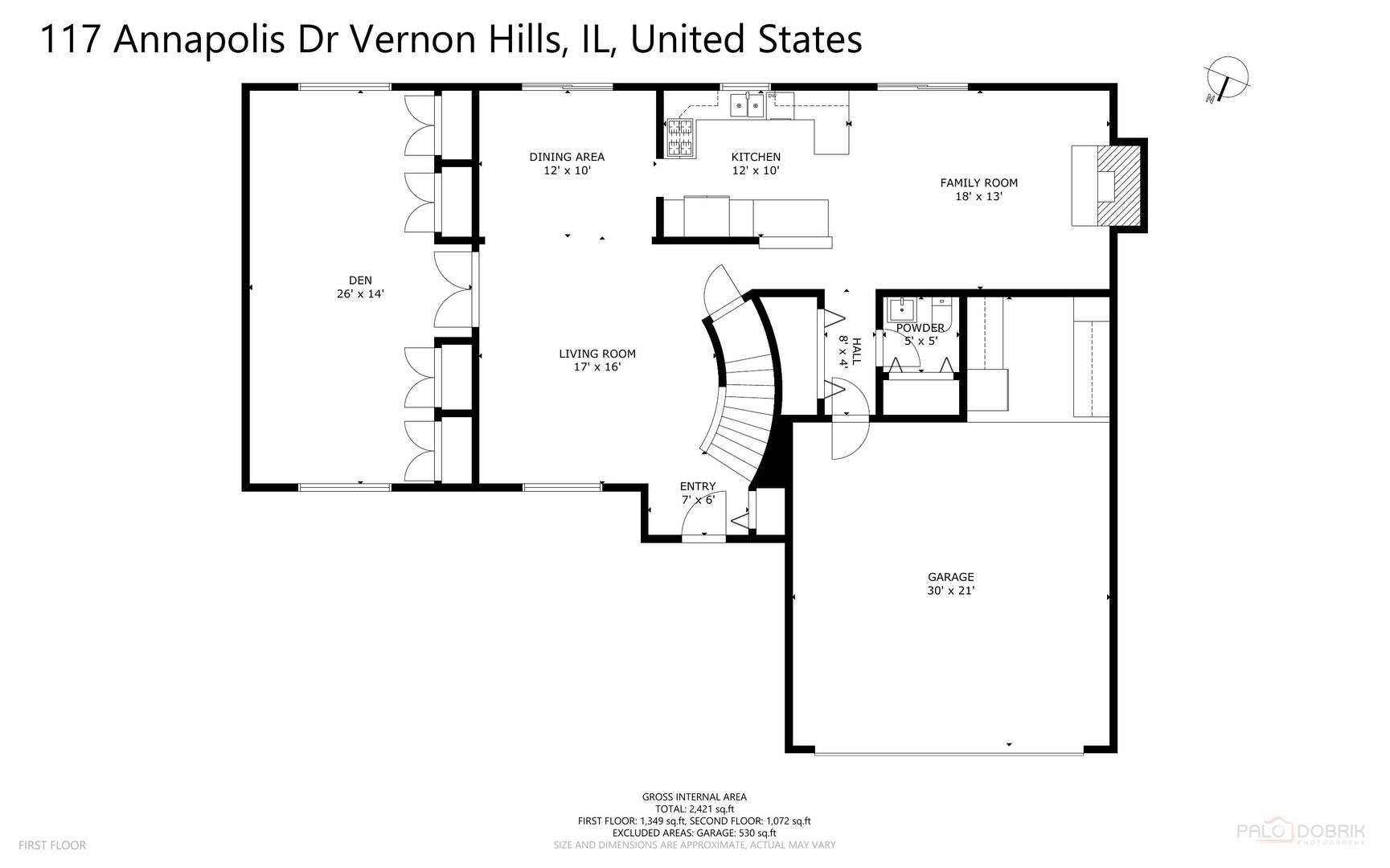117 Annapolis Drive, Vernon Hills, IL 60061