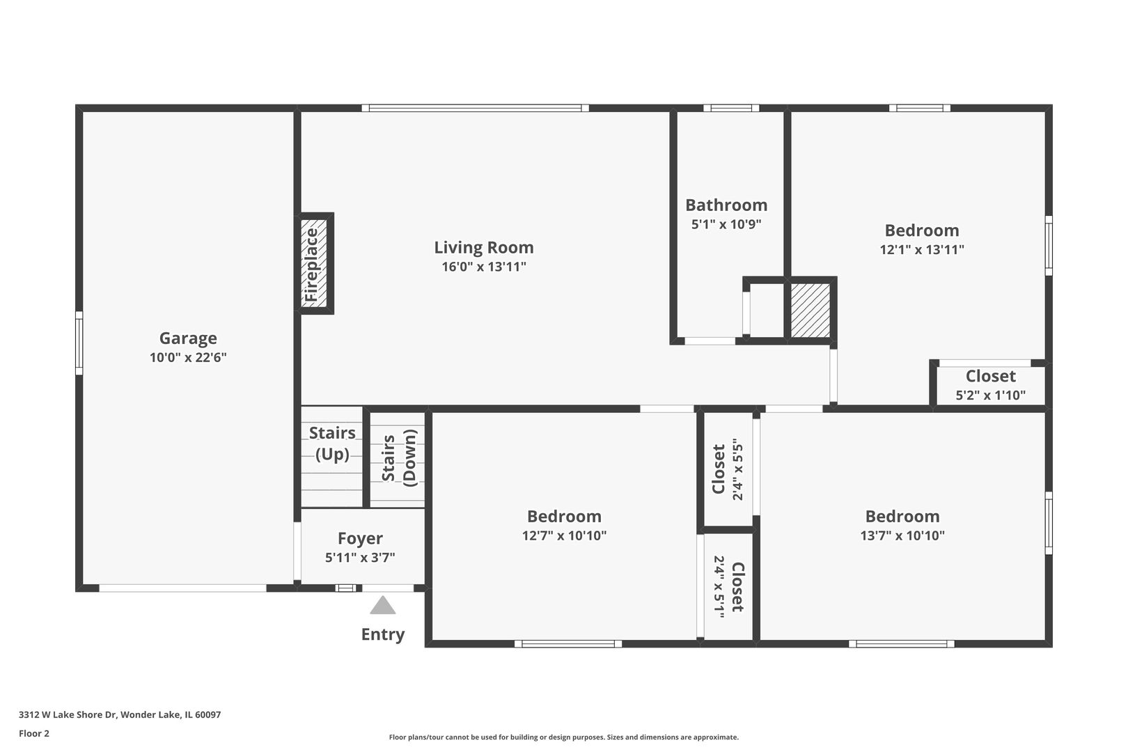 3312 W Lake Shore Drive, Wonder Lake, IL 60097