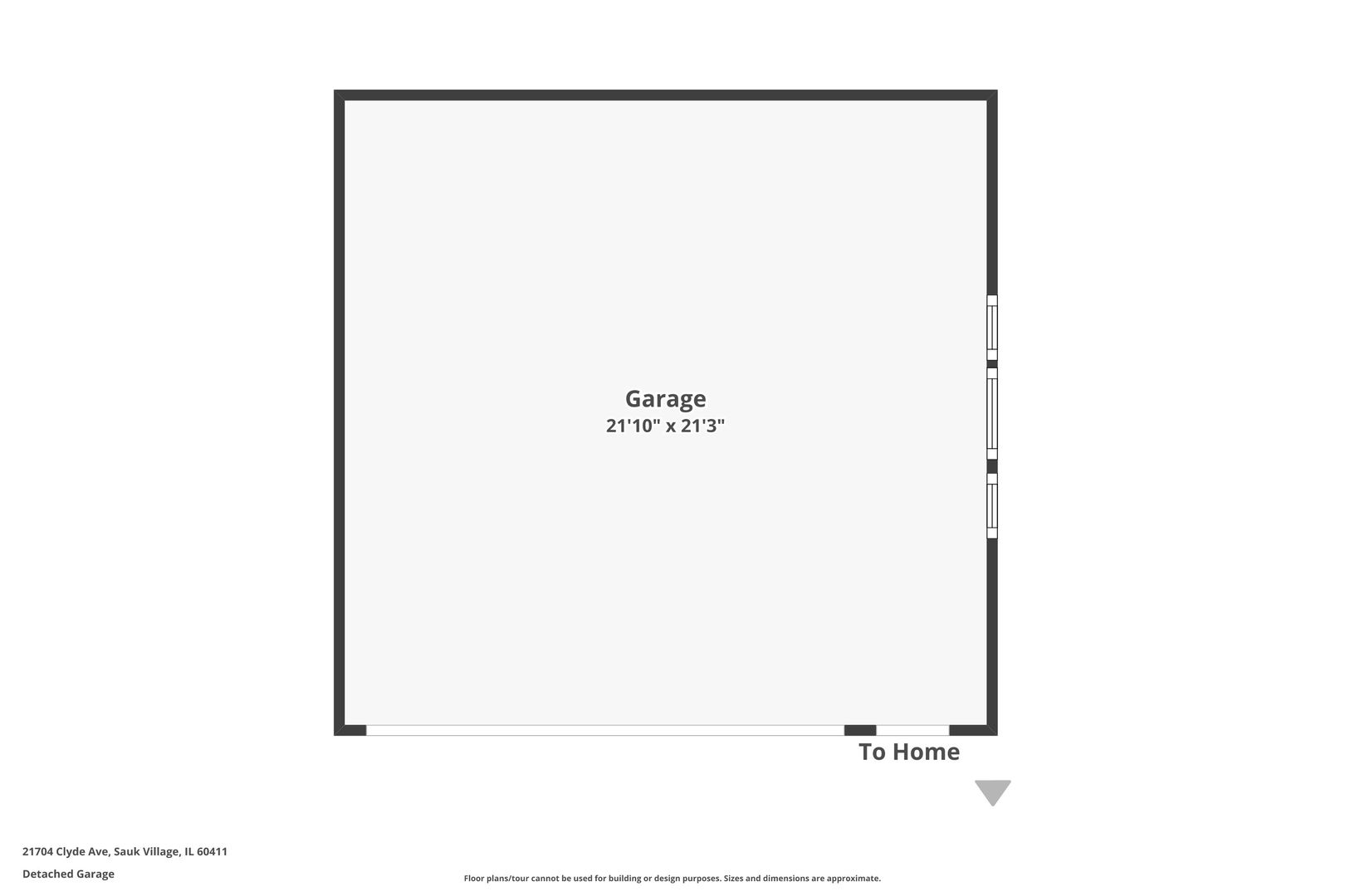 21704 CLYDE Avenue, Sauk Village, IL 60411