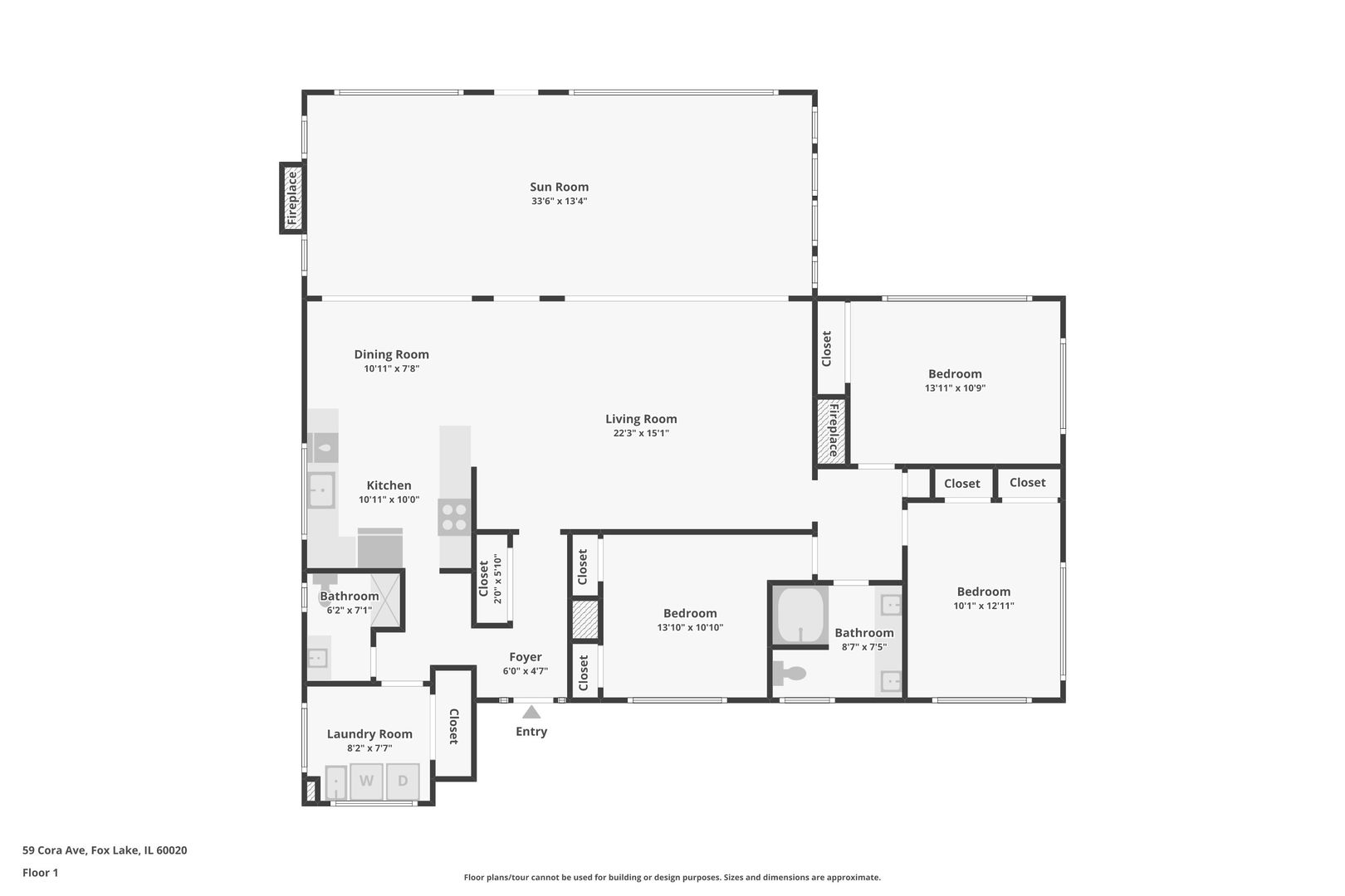 59 Cora Avenue, Fox Lake, IL 60020