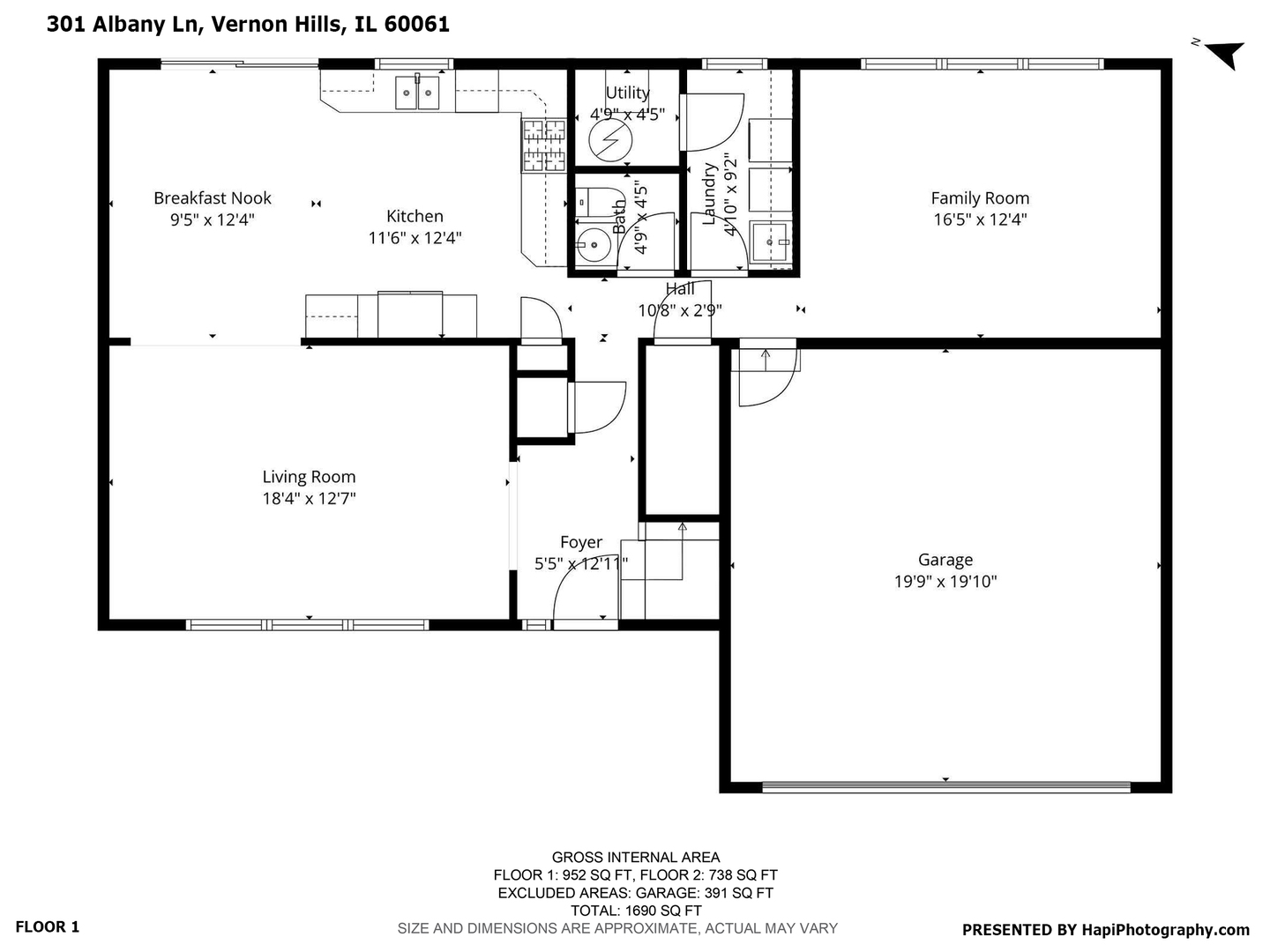 301 Albany Lane, Vernon Hills, IL 60061