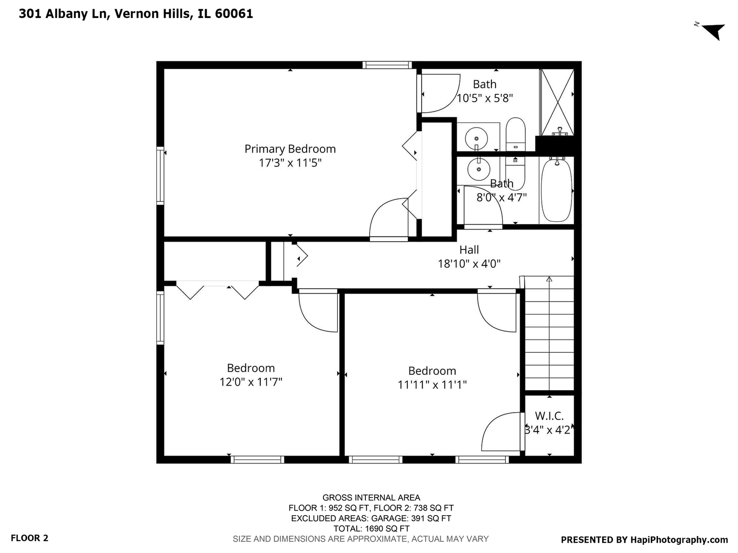 301 Albany Lane, Vernon Hills, IL 60061