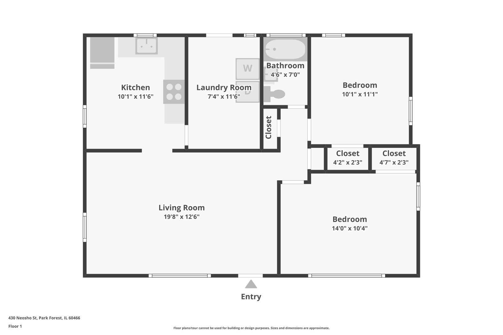 430 Neosho Street, Park Forest, IL 60466