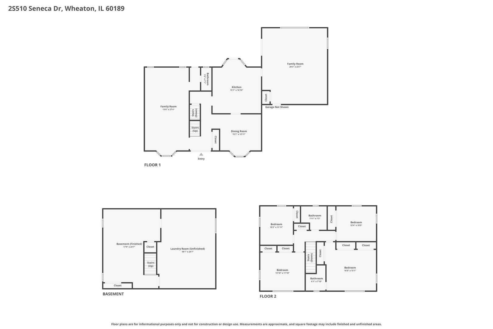 2S510 Seneca Drive, Wheaton, IL 60189
