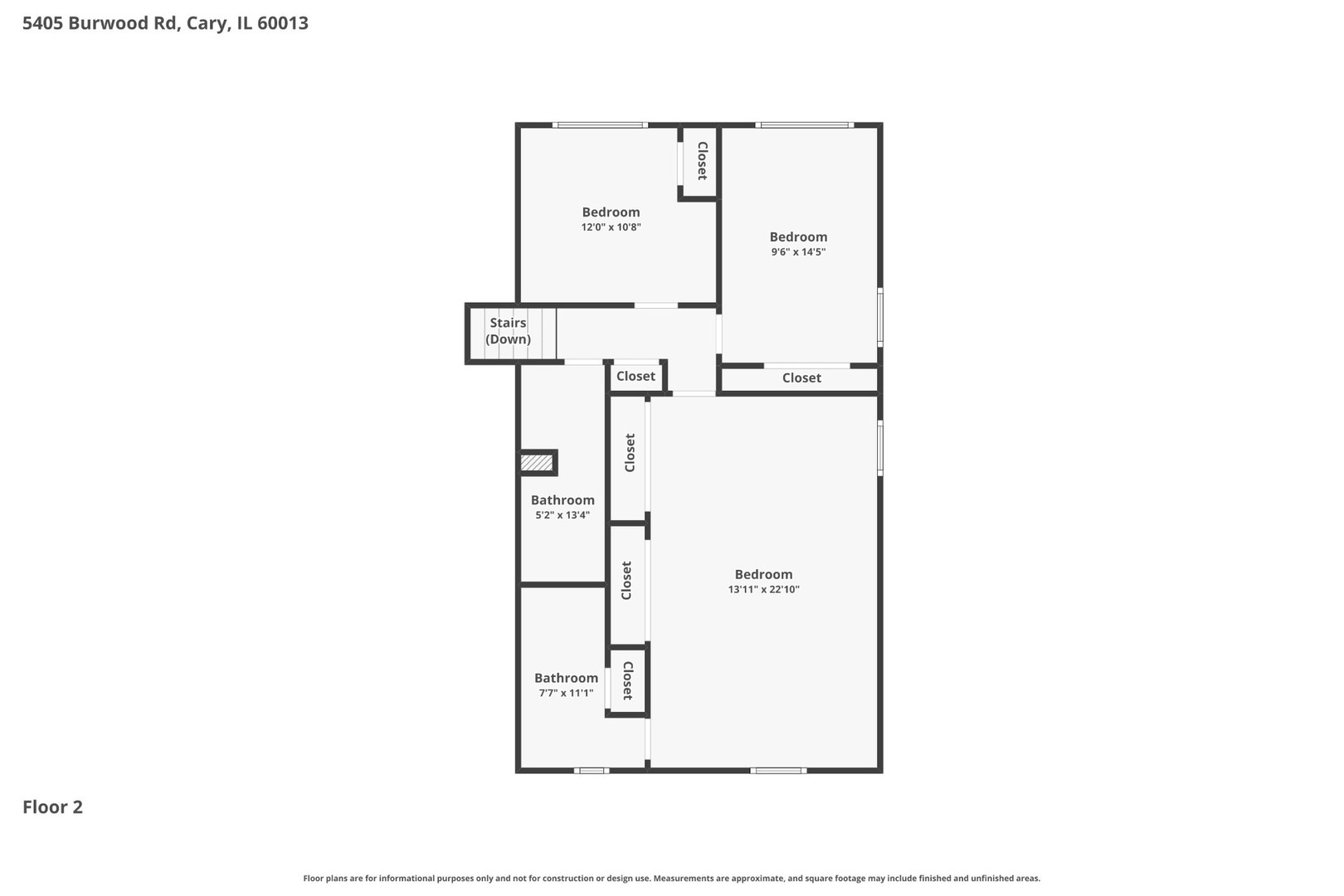 5405 Burwood Road, Oakwood Hills, IL 60013