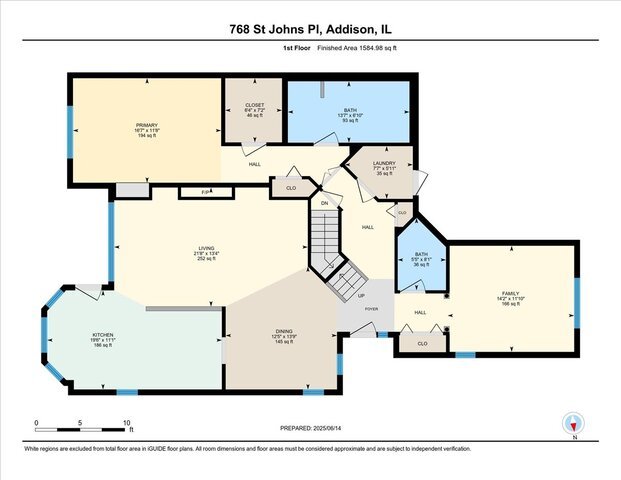 768 W Saint Johns Place, Addison, IL 60101