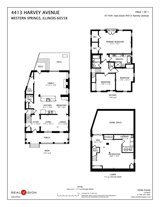 4413 Harvey Avenue, Western Springs, IL 60558