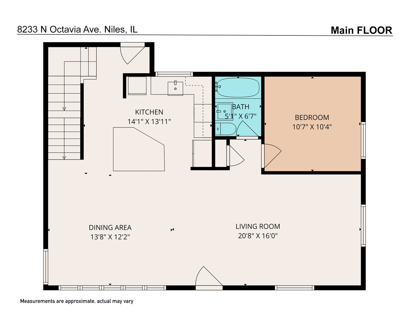 8233 N Octavia Avenue, Niles, IL 60714