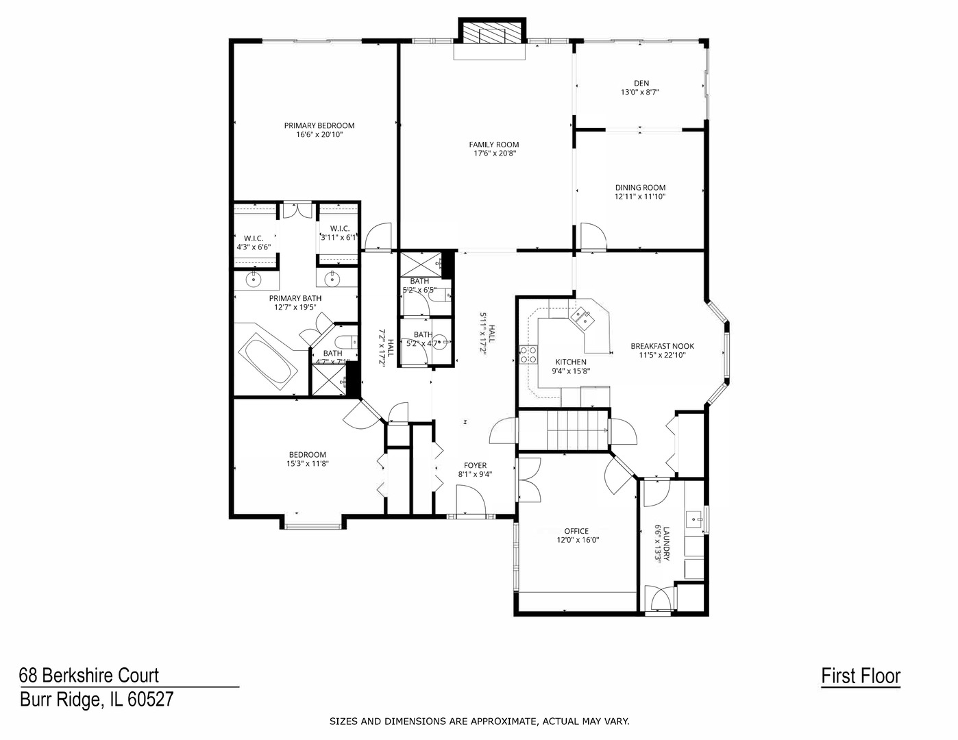 68 Berkshire Court, Burr Ridge, IL 60527
