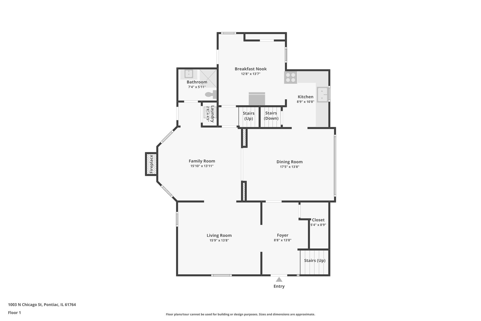 1003 N Chicago Street, Pontiac, IL 61764