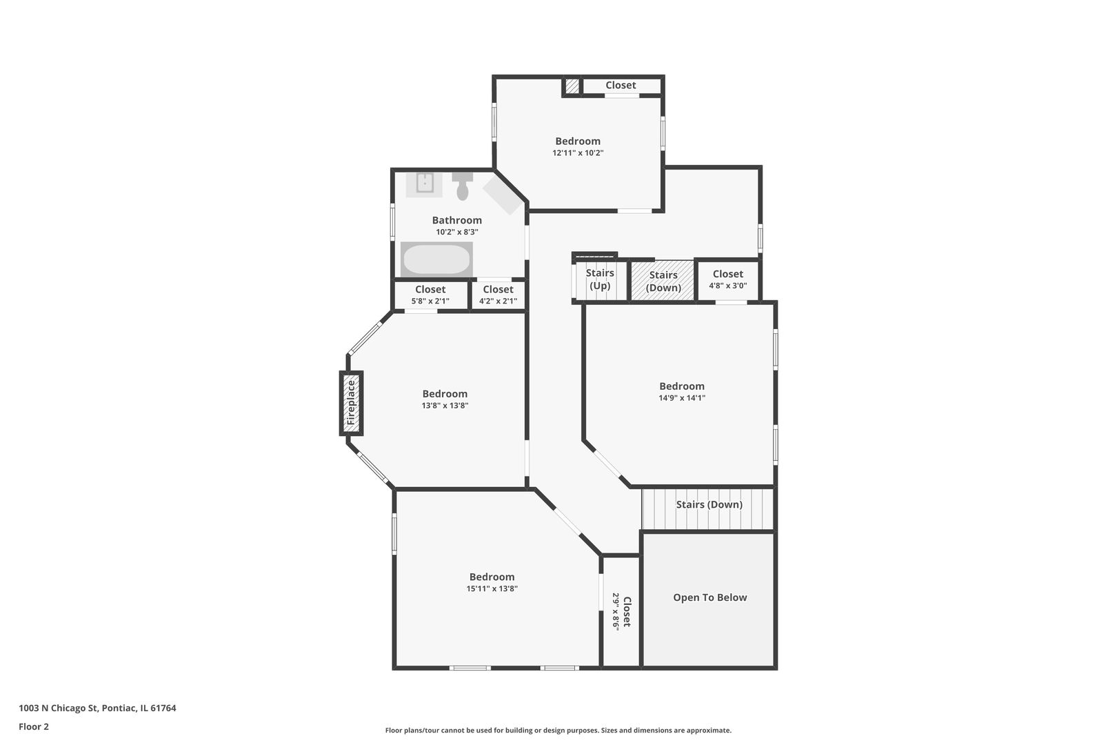 1003 N Chicago Street, Pontiac, IL 61764